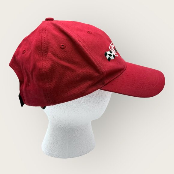 Dodge Motorsports Red Adjustable Hat NASCAR Racing Cap - Picture 4 of 7